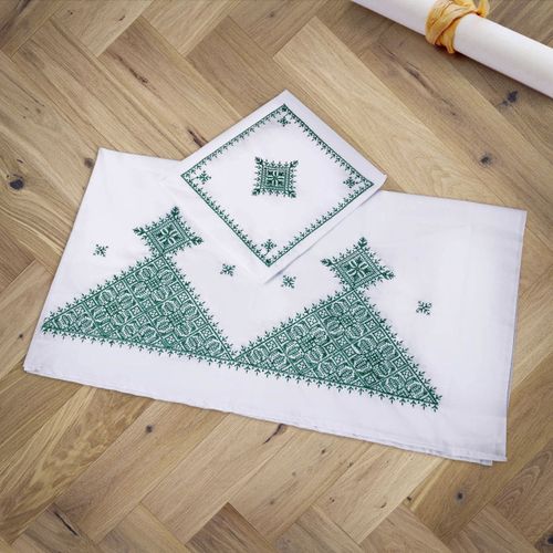 Drap et Housse oreillers Naissances Traditionel marocain