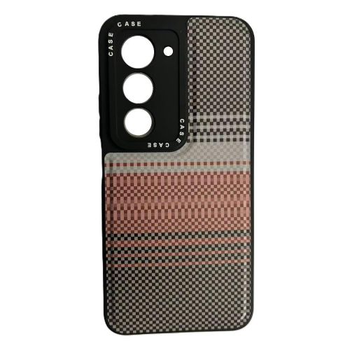 Coque souple et solide motif carbone texture pour Tecno spark 40 PRO PLUS