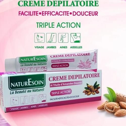 Crème Dépilatoire à l huile d'argan 50ml