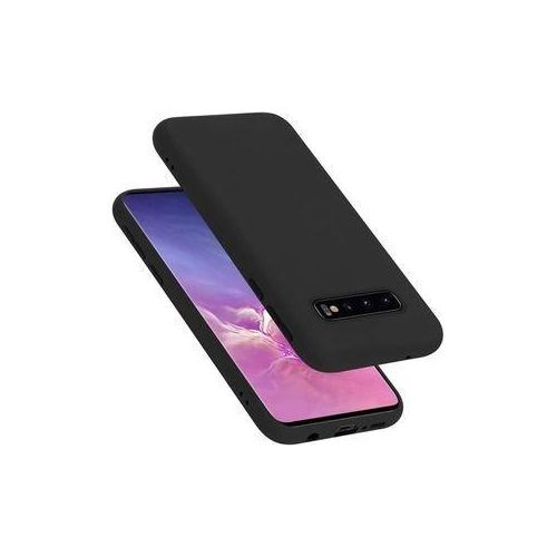 Case Pochette Souple Liquid Silicone liquid pour Samsung Galaxy s10- noir
