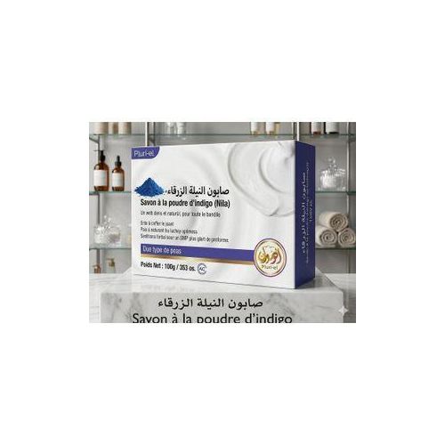 Savon bleu Nila BIO 100g