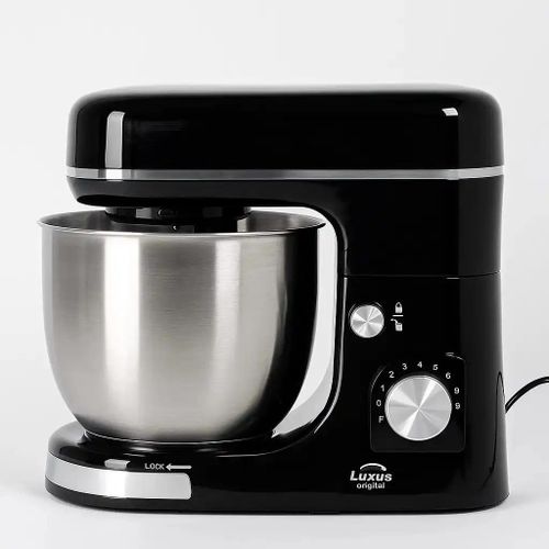 Robot Cuisine Pétrin - 5L Inox - 1300W - 8 Vitesses - Faible Bruit