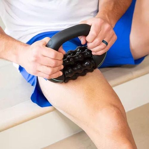 Rouleau de massage musculaire ergonomique à anneau (ou Masseur corporel portatif circulaire)