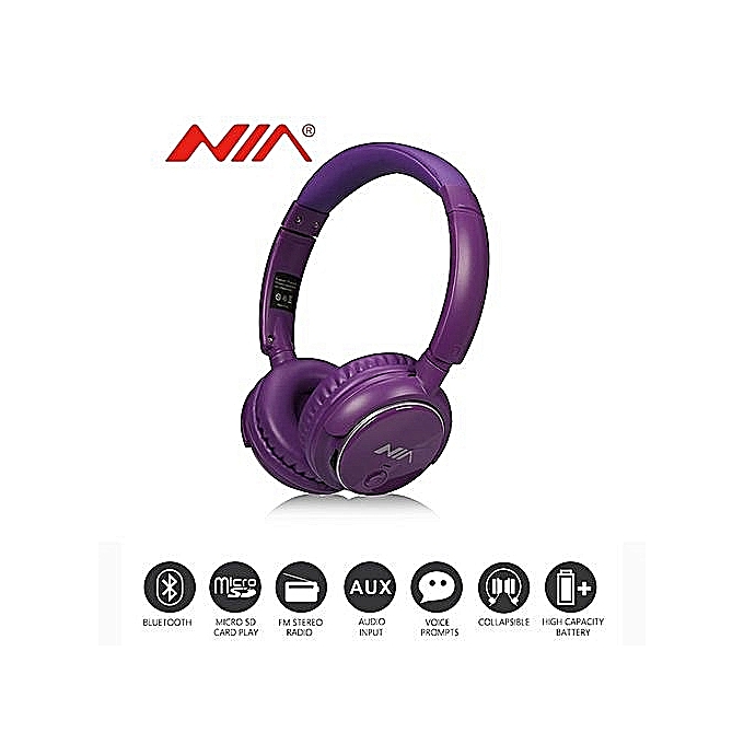 Nia Casque Ecouteur Q8 Bluetooth Sans Fil Sport ,Stéréo ...