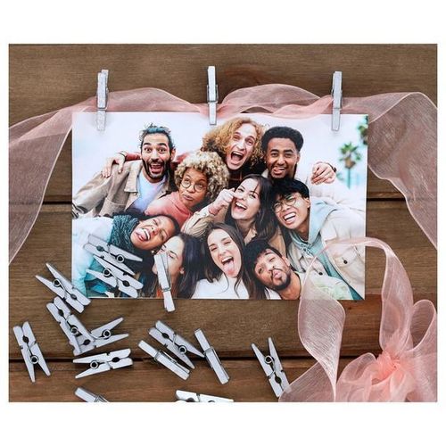 Mini Pinces en Bois Décoration de la Maison 100pcs