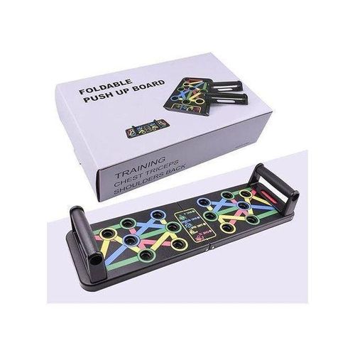 Planche de Push-up Multifonctionnelle, Entraînement Complet, Accessoire Fitness à domicile pour hommes et femmes, Planche de traction 14 en1 support pour la musculation