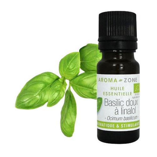 Huile essentielle Basilic doux à linalol BIO - de 10 ml de AROMA ZONE
