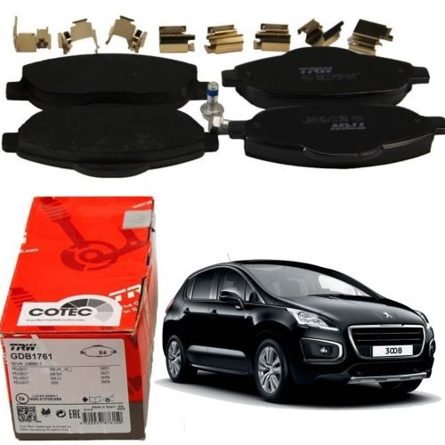 GDB1761 Plaquette Avant Peugeot 3008