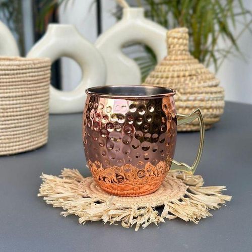 Mug Moscow Mule en Cuivre Martelé