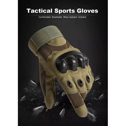 Gants Tactiques de Protection Renforcés – Équipement de Sécurité Haute Performance pour Extérieur