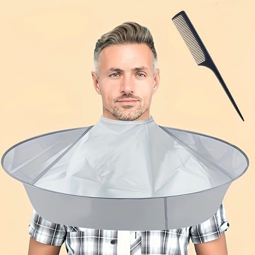 Capote de Coupe Cheveux Conception Antidérapante Pliable et Réutilisable Pour Hommes