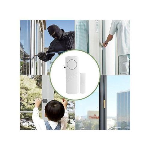 Mini Alarme Autocollante pour Portes et Fentres Scurit Nomade et Pratique