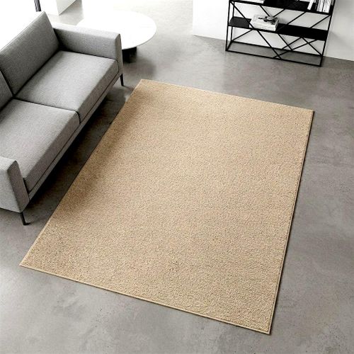 Tapis de Salon Beige 200x150 cm – Tapis Moderne Doux, Moquette pour Salon, Chambre Bureau