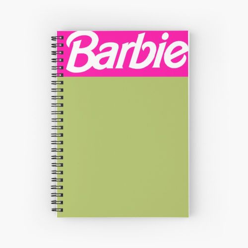 Barbie - Dope Rectangle Logo Spiral Notebook - Bloc note