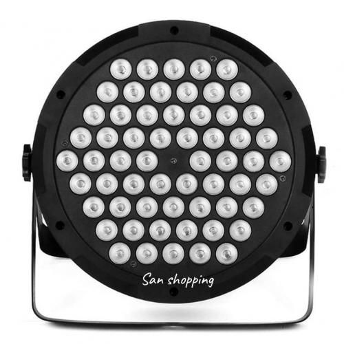 LED Par Light Flat Éclairage de scène 60x3w Lights Effect Projector DMX Spotlight
