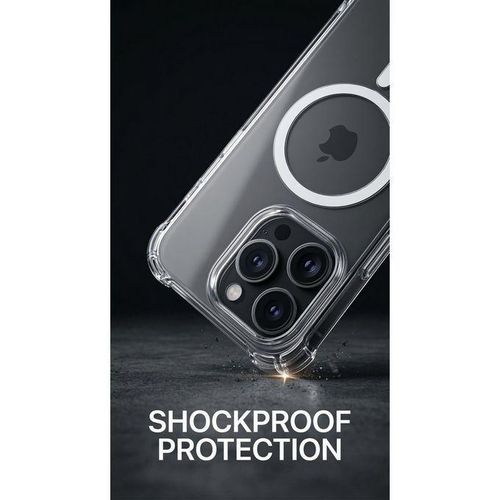 Coque iPhone 15 Pro Transparente Anti-Choc & Wireless