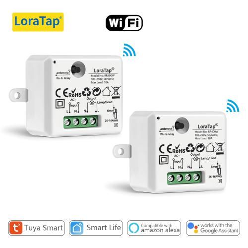 2 pcs Module relais/interrupteur intelligent WiFi