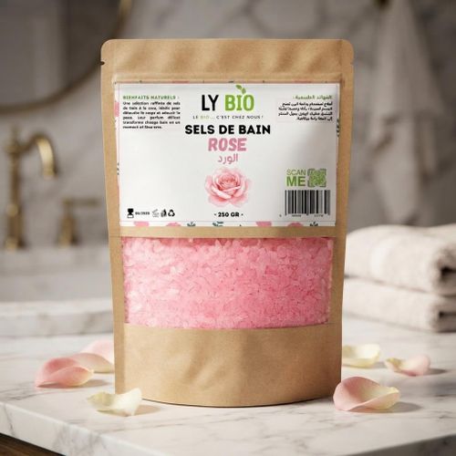 Sel de Bain Rose - 250g