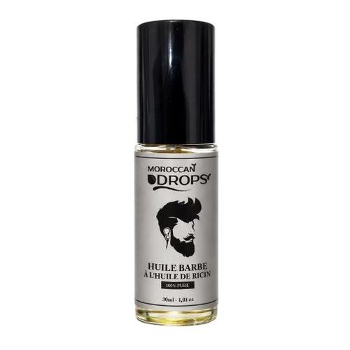 Huile de Barbe à l’Huile de Ricin 30ML – Fortifiante, Nourrissante & Croissance Naturelle