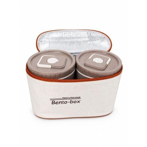 Boîtes à lunch isothermes portables de qualité supérieure, saines et faciles à nettoyer, sans BPA, avec sac de rangement. Composées de 4 compartiments empilables en acier inoxydable et dotées de récipients étanches, elles conviennent aux adultes, hommes,