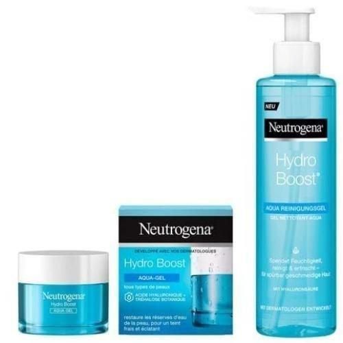Neutrogena Gel nettoyant hydratant 200ml + Aqua gel Hydro Boost 50 ml