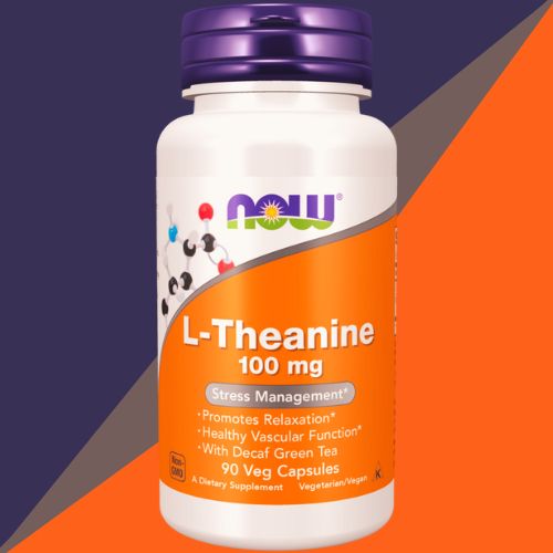 L-Theanine, 100 mg - Gestion du stress, Favorise la détente - 90 Veg Capsules