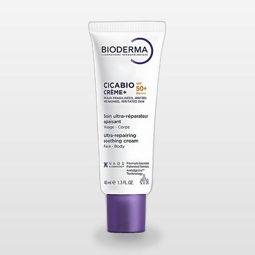 Cicabio Crème+ SPF50+ 40ml - Soin Ultra-Réparateur Apaisant