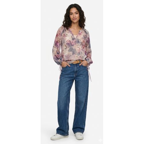 Chemise motif à fleur