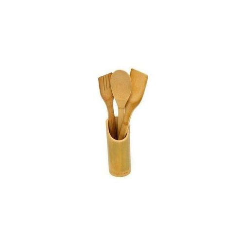Ensemble Spatule de cuisine en bois antiadhésive, 3 pièces