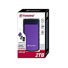 DISQUE DUR 1To Externe Transcend StoreJet 25M3 Slim - USB 3.0 -TS1TSJ25M3G - leader de la vente de matériel informatique en ligne