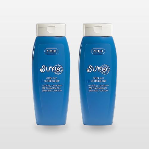 Lot de 2 Sun Brulure Solaire Gel Apaisant 200ml