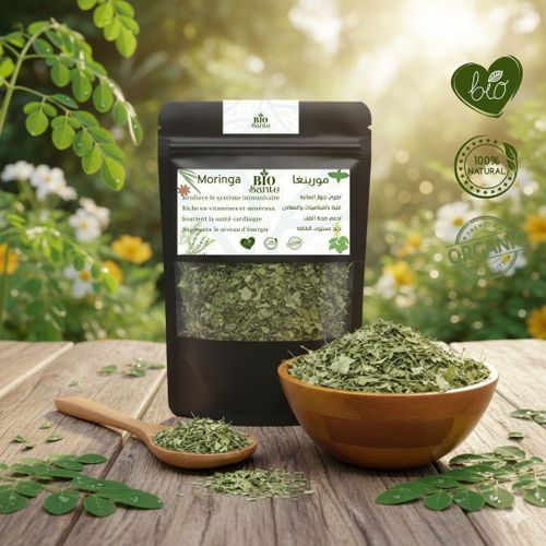 Moringa feuilles séchées 250g pur