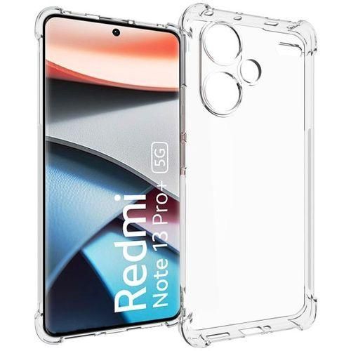 Pochette coque transparent pour xiaomi redmi note 13 PRO PLUS 5G Angle Renforce Camera protég