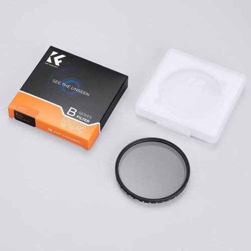 Concept Filtre ND Variable 82mm Nano-B ND2-400 - Filtre de Densité Neutre pour Objectif Appareil Photo