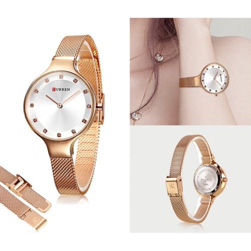 Montre Pour Femme 9008 Or rose à La Mode