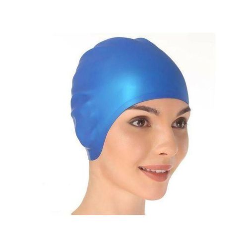 Bonnet de Natation en Silicone, Étanche et Doux, Chapeau de Bain Unisexe