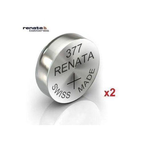 Renata 377 2 Piles Bouton pour Montre 155 volts -1 unité 155v Référence SR926SW
