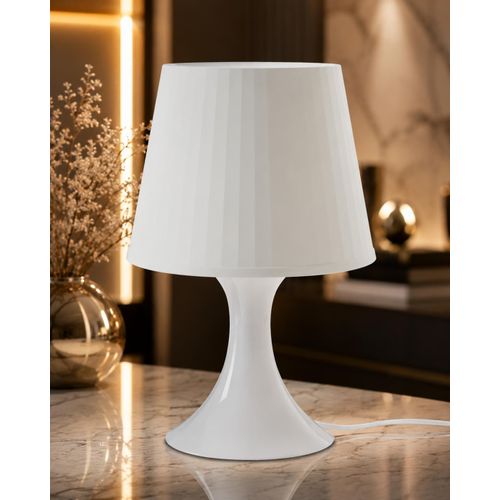 Lampe de Table LED Décorative Blanche – Design Moderne et Élégant