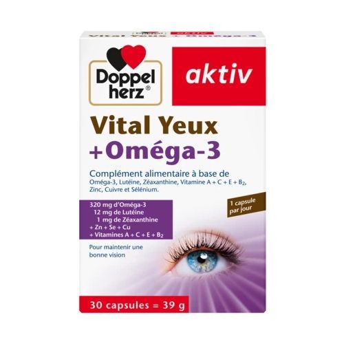 Vital Yeux + Oméga-3 30 Capsules