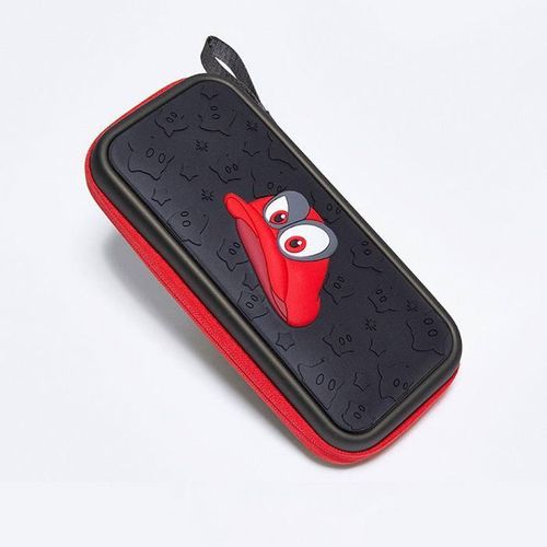 Pochette rigide Compatible pour switch V1 ,V2 , OLED ET lite - Etui de transport en thème Mario Odyssey