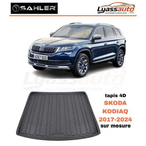 Tapis De Coffre 4D Sur Mesure Pour SKODA KODIAQ 2017-2024