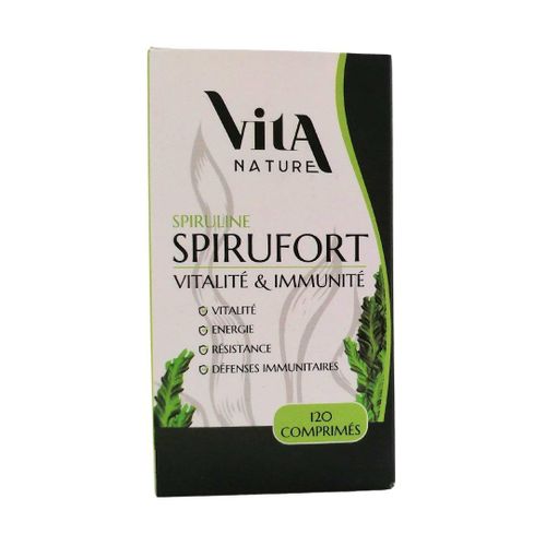Spiruline Spirufort 120 Comprimes