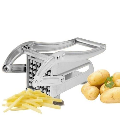 Coupe-Frites Manuel en Acier Inoxydable – Découpe Rapide & Précise – Idéal Cuisine Maison et Restaurants