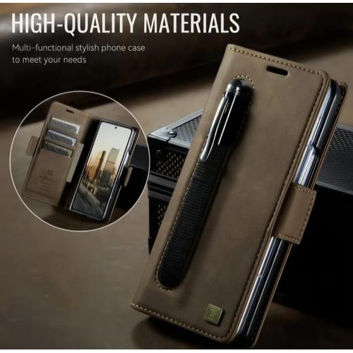 Coque élégante Samsung Galaxy Z Fold 7 – Protection RFID & fonctionnalités avancées-noir