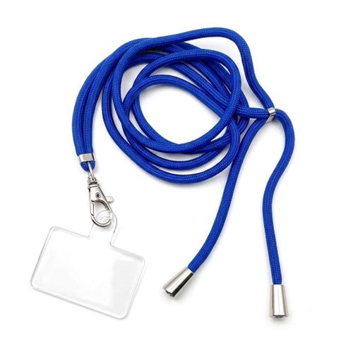 Cordon de Téléphone Universel - Lanière Tour de Cou Ajustable en Nylon avec Patch