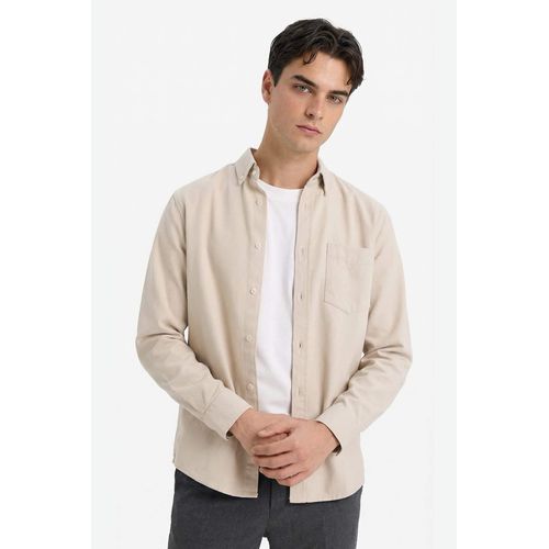 Chemise en gabardine Coupe régulière