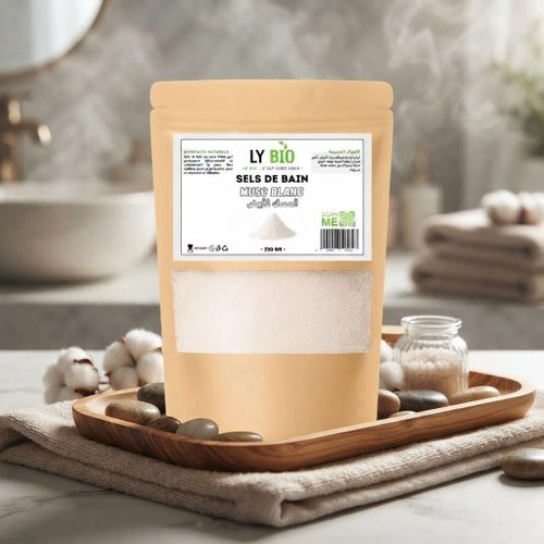 Sel de Bain Musc Blanc - 250g