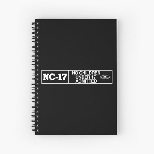 NC-17 Spiral Notebook Bloc note