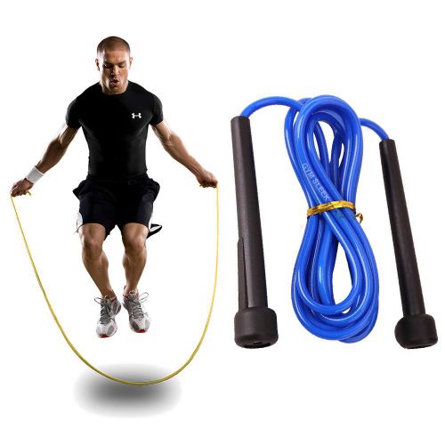 Corde à Sauter Réglable pour Fitness Boxe CrossFit – Corde à Sauter Légère et Durable pour Entraînement Cardio et Renforcement Musculaire
