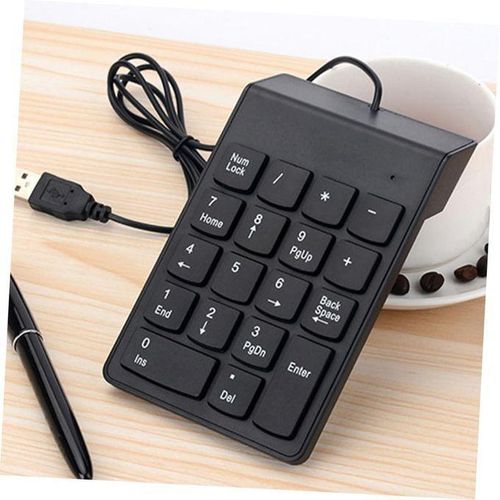 Mini Clavier USB pavé numérique 18 Touches Mini KeyPad Compatible PC et Mac